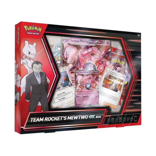 Pokemon TCG - Team Rocket's Mewtwo ex Box