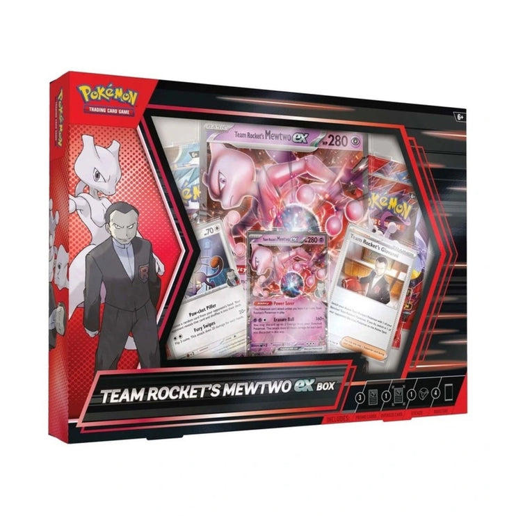 Pokemon TCG - Team Rocket's Mewtwo ex Box