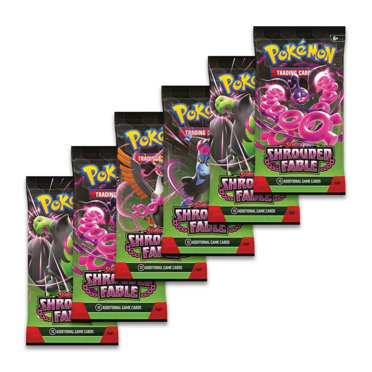 Pokemon TCG Scarlet & Violet - Shrouded Fable Booster Bundle (6 Packs)