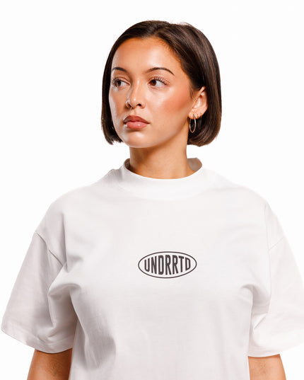 UNDERRATED Stamp T-Shirt - White