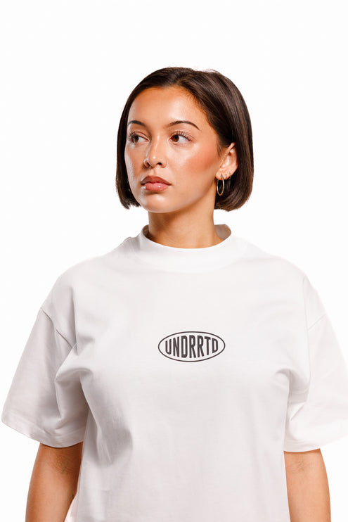 UNDERRATED Stamp T-Shirt - White