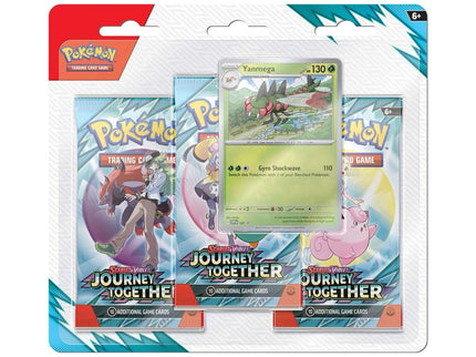 Pokemon TCG Scarlet & Violet - Journey Together 3-Pack Blister