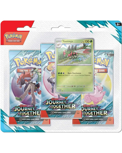 Pokemon TCG Scarlet & Violet - Journey Together 3-Pack Blister