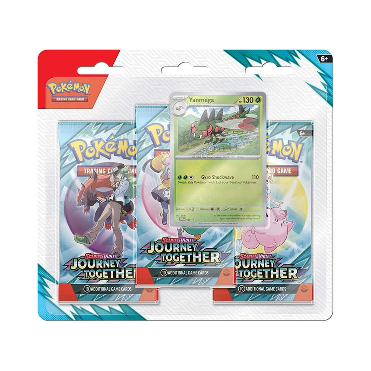 Pokemon TCG Scarlet & Violet - Journey Together 3-Pack Blister