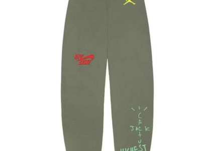 Travis Scott x Jordan Cactus Jack Highest Sweatpants - Olive