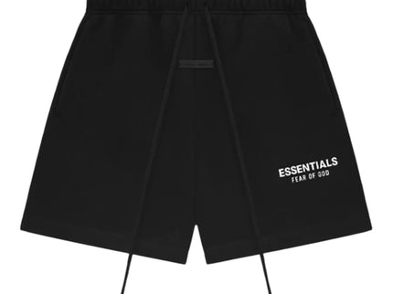 FEAR OF GOD ESSENTIALS Classic Fleece Sweatshorts - Jet Black (SS25)