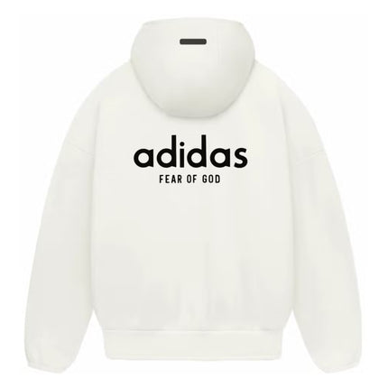 FEAR OF GOD Athletics Heavy Fleece Hoodie - Cream/White