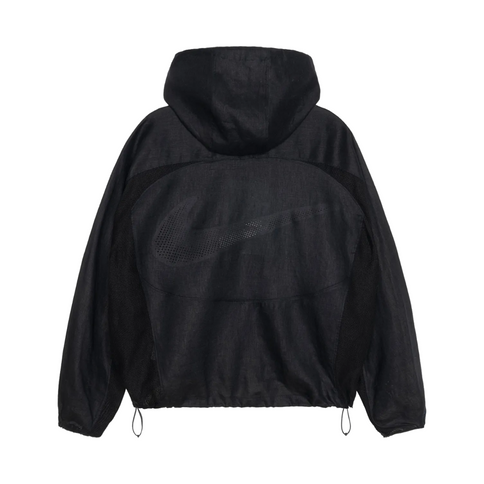 Stussy x Nike Linen Shell Jacket - Black (SS24)