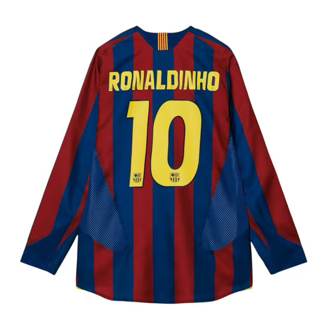 Nike FC Barcelona Re-Issue 2005/06 Ronaldinho #10 Home Jersey