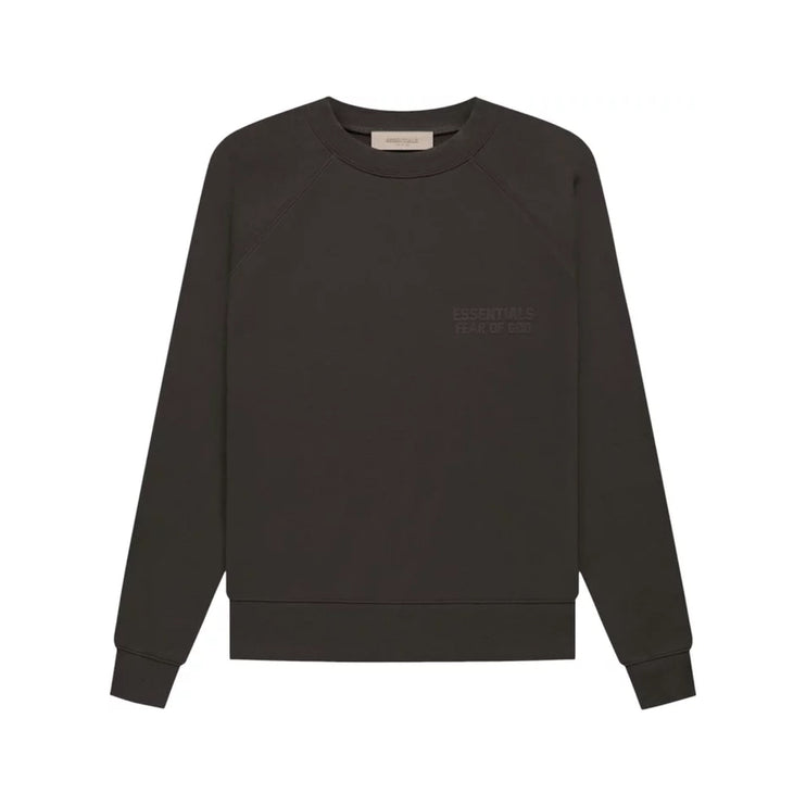 FEAR OF GOD ESSENTIALS Crewneck - Off Black (Fall 22)