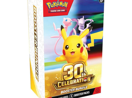 Pokemon TCG 30th Celebration - Booster Bundle (6 Packs)