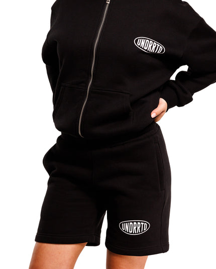 UNDERRATED Stamp Zip Hoodie - Black