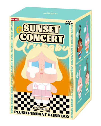 Pop Mart CryBaby Sunset Concert Series Plush Pendant Blind Box