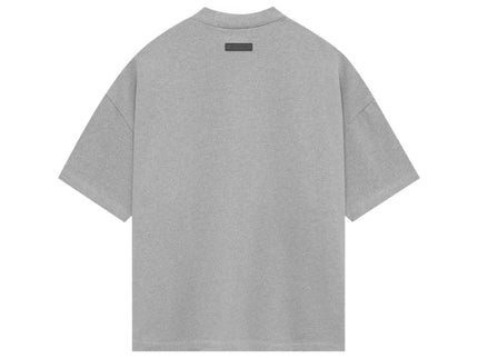 FEAR OF GOD ESSENTIALS Heavy Jersey Crewneck T-Shirt - Dark Heather Grey