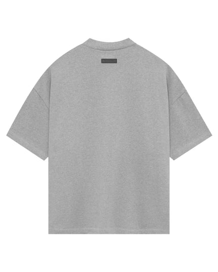 FEAR OF GOD ESSENTIALS Heavy Jersey Crewneck T-Shirt - Dark Heather Grey