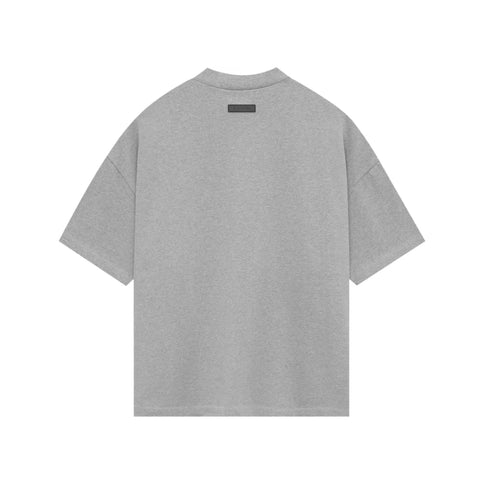 FEAR OF GOD ESSENTIALS Heavy Jersey Crewneck T-Shirt - Dark Heather Grey