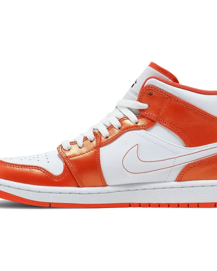 Air Jordan 1 Mid 'Metallic Orange'