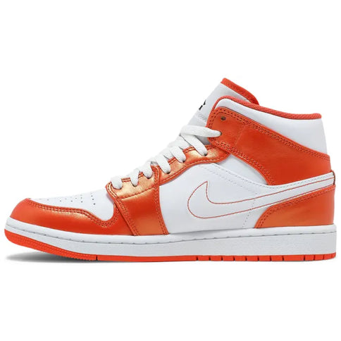 Air Jordan 1 Mid 'Metallic Orange'