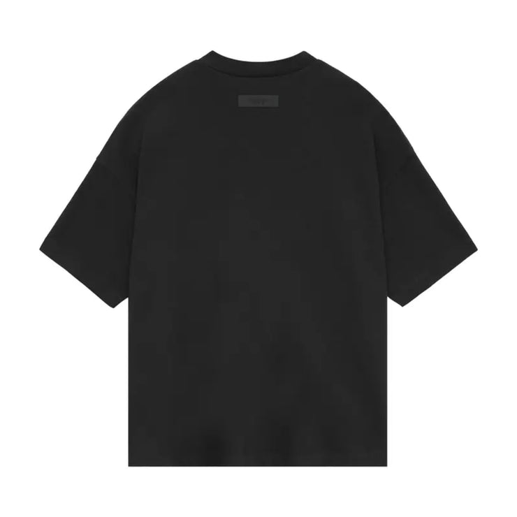 FEAR OF GOD ESSENTIALS Heavy Jersey Crewneck T-Shirt - Black (SS24)