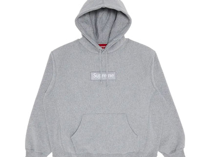 Supreme Box Logo Hoodie - Heather Grey (FW24)