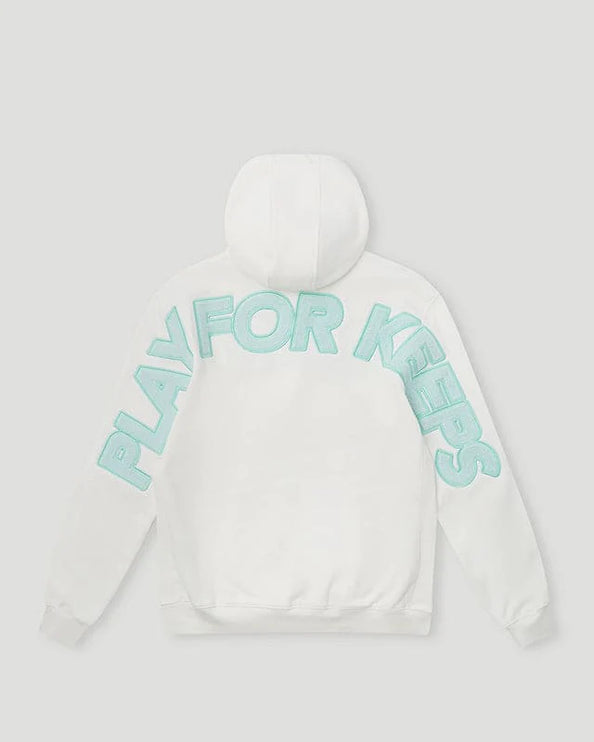 GEEDUP PFK Hoodie - Bone/Teal