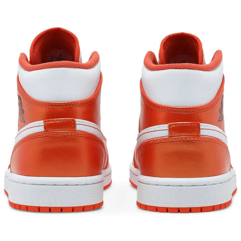 Air Jordan 1 Mid 'Metallic Orange'