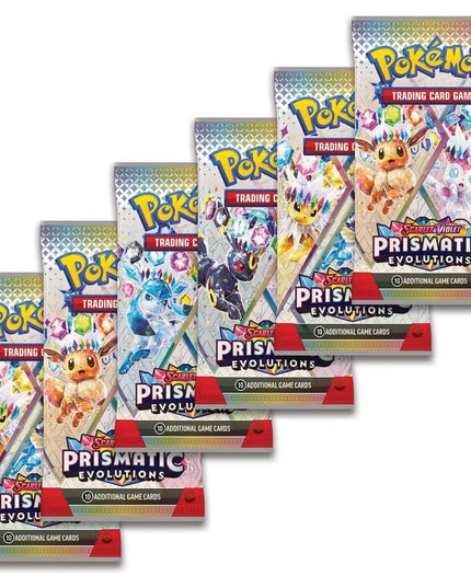 Pokemon TCG Scarlet & Violet - Prismatic Evolutions Booster Bundle