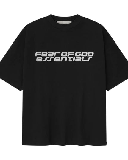 FEAR OF GOD ESSENTIALS Ponte 90s T-Shirt - Vintage Black