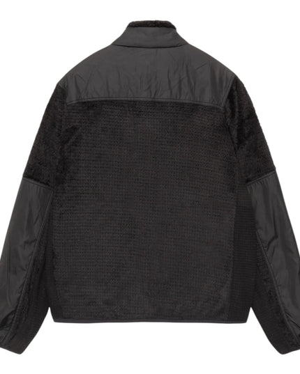 Nike x Stussy Full Zip Fleece Jacket - Black