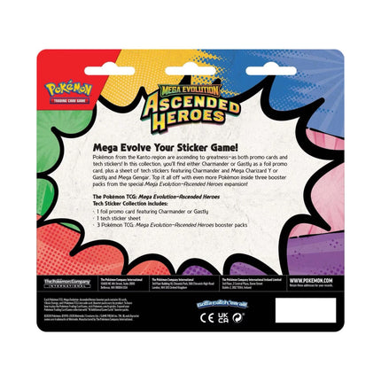 Pokemon TCG Mega Evolution - Ascended Heroes Tech Sticker Collection