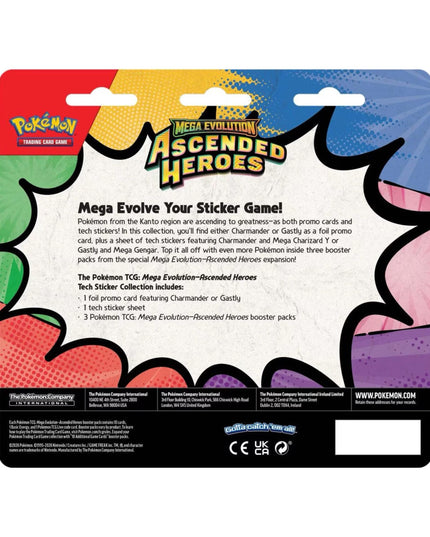 Pokemon TCG Mega Evolution - Ascended Heroes Tech Sticker Collection
