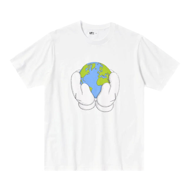 KAWS x Uniqlo Peace For All T-Shirt - White