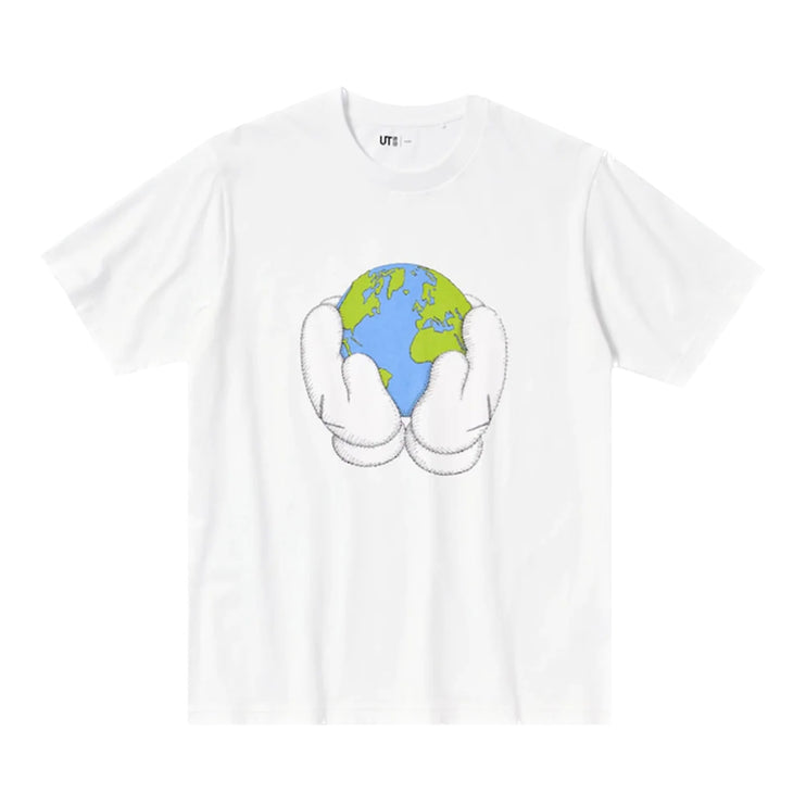 KAWS x Uniqlo Peace For All T-Shirt - White