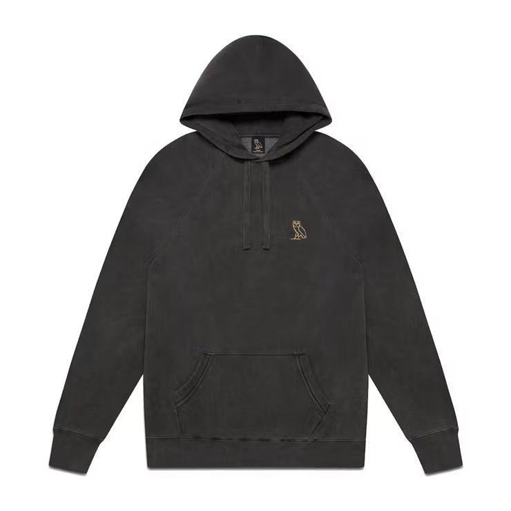 OVO Garment Dye Hoodie - Black