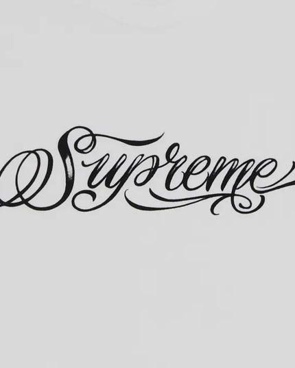Supreme Script Tee - White (FW24)