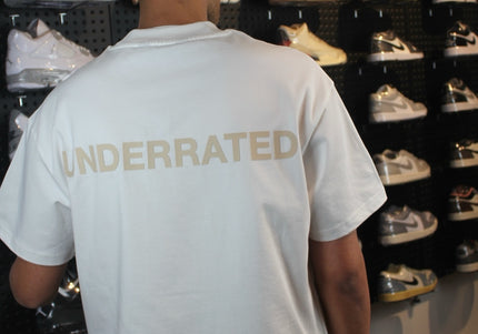 UNDERRATED Classic Logo T-Shirt - White
