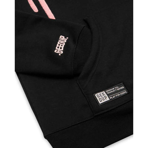 GEEDUP Handstyle Hoodie - Black/Pink