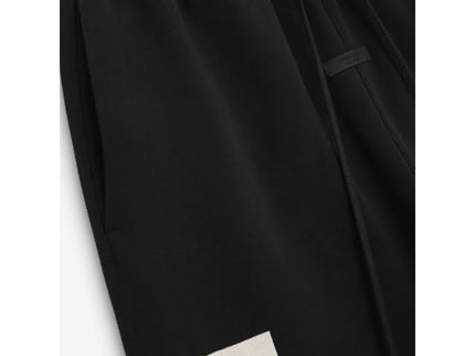 FEAR OF GOD ESSENTIALS Fleece Relaxed Sweatpants - Black (FW24)