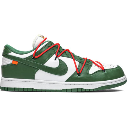 Off-White x Nike Dunk Low 'Pine Green'