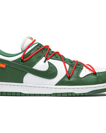 Off-White x Nike Dunk Low 'Pine Green'