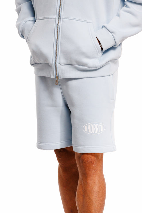 UNDERRATED Stamp Sweatshorts - Powder Blue