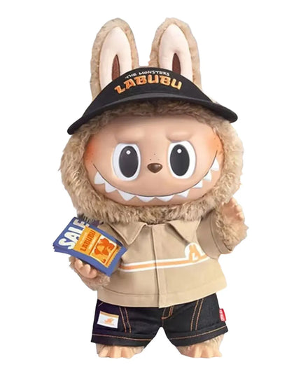 Pop Mart Labubu The Monsters The Naughty Cashier Vinyl Plush Doll