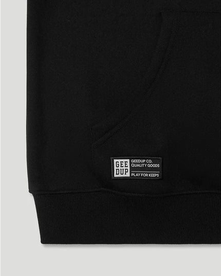 GEEDUP Team Logo Hoodie - Black/Red