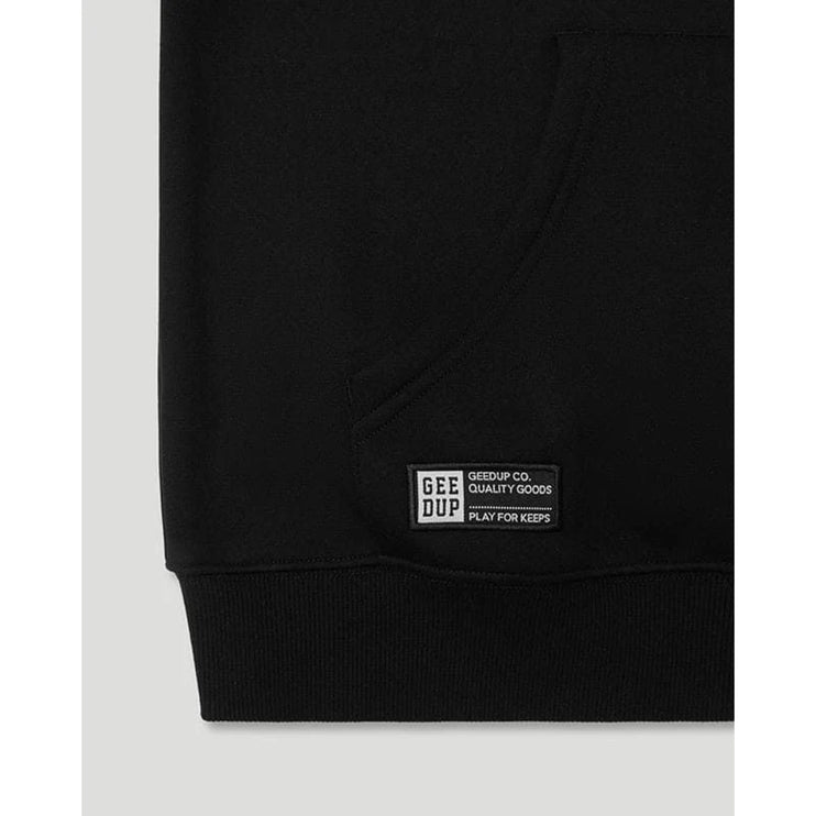 GEEDUP Team Logo Hoodie - Black/Red