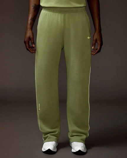 Nike x NOCTA Fleece CS Open Hem Sweatpants - Oil Green