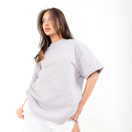 UNDERRATED Classic Logo T-Shirt - Fog Grey