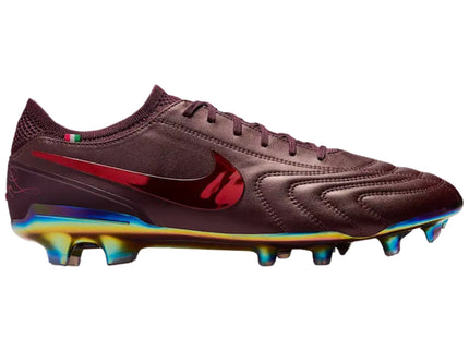 Nike Tiempo Legend 10 Elite Luxe FG 'Montebelluna Leather Port Wine'
