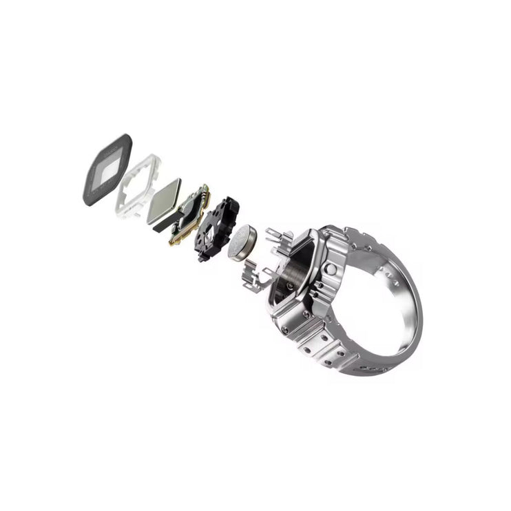 Casio 50th Anniversary Ring Watch - Silver