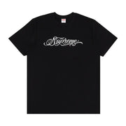 Supreme Script Tee - Black (FW24)