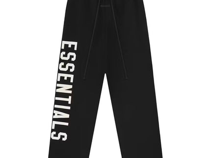 FEAR OF GOD ESSENTIALS Fleece Relaxed Sweatpants - Black (FW24)